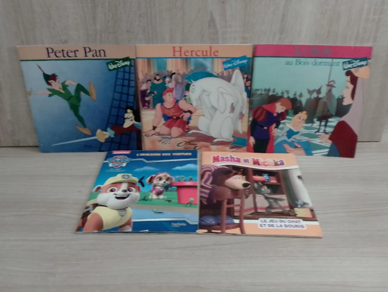 Lot de 5 livres enfants